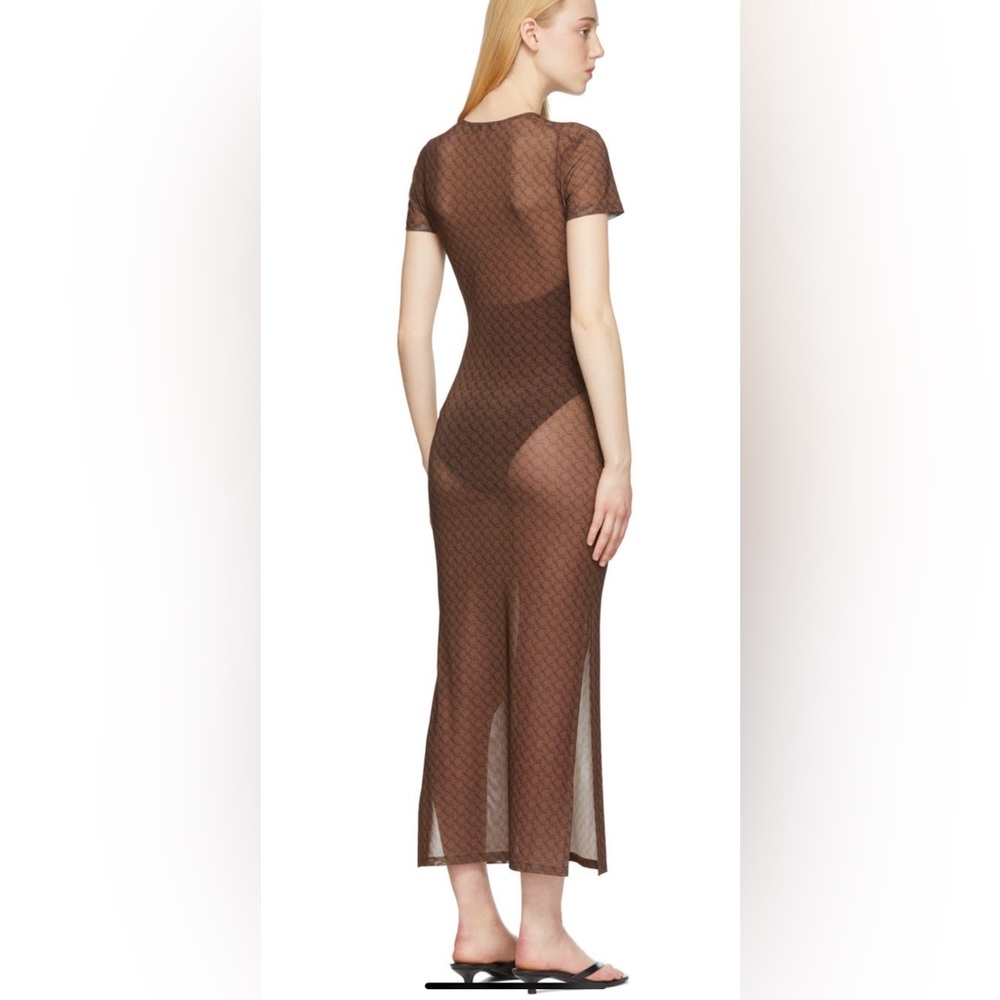 MIAOU Brown Billie Dress Medium NWT - Picture 4 of 9
